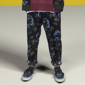 BNWT SS21 UNDERCOVER GRAPHIC PRINT BLACK BASE PANTS 2